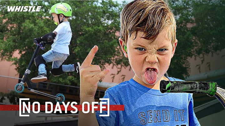 6-Year-Old YOUNGEST Stunt Scooter Rider  | Krazy Kai