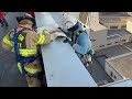 Rappelling Superheroes at Inova Loudoun Hospital