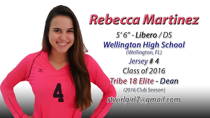 Rebecca Martinez - 2015 High School Volleyball Hig...