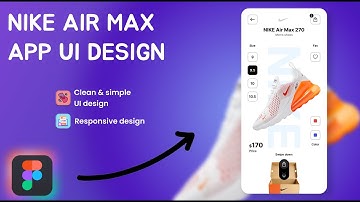 Figma UI for Beginners | Design a Nike Shoe Shop App Screen (2025)