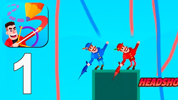 Drawmasters - Gameplay Walkthrough Part 1(iOS, Android)