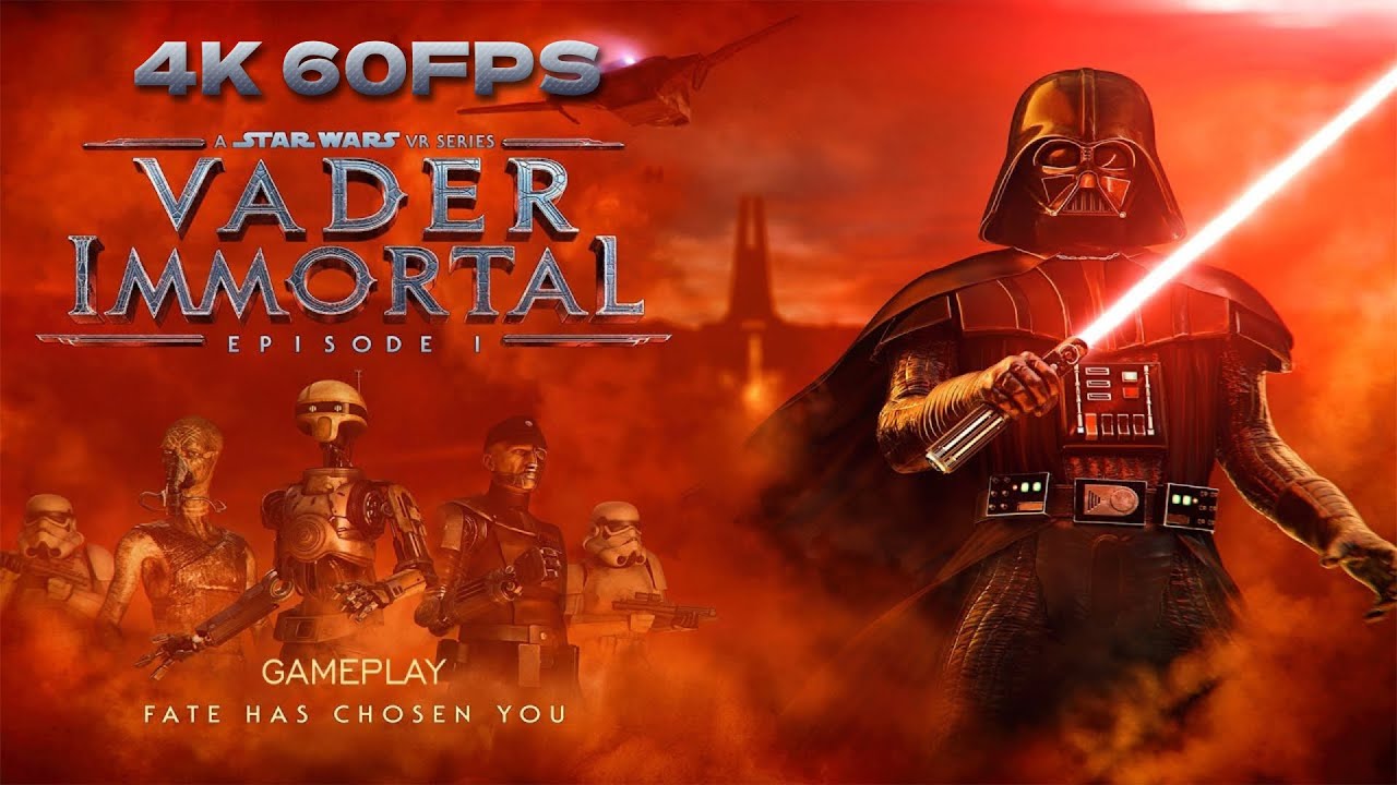 Meta Vader Star Wars: Vader Immortal | Full Game/Meta Quest 3 - 4K60FPS | Episode ...