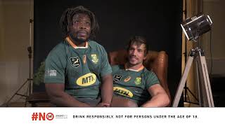 Castle Lager - Friendship Challenge - Eben Etzebeth & Scarra Ntubeni | Castle Lions Series