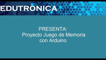 juego de memoria de series randomicas con Arduino