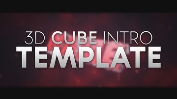 3D Cube Intro Template | By UltraBeats (Cinema 4D & After Effects)