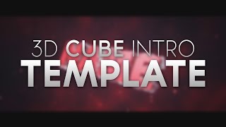 3D Cube Intro Template | By UltraBeats (Cinema 4D & After Effects)