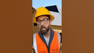 Construction worker fails...3  #adamrose #funny #workers #smartwork
