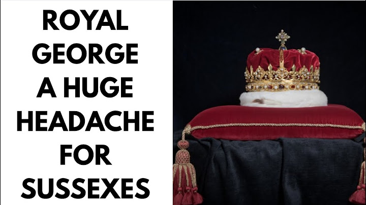 WHY GEORGE IS NOW A HUGE WORRY FOR MEGHAN & HARRY ..LATEST #meghanmarkle #meghan #royal