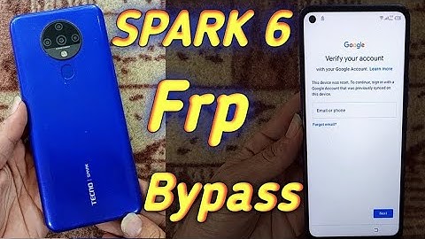 Tecno Spark 6 (KE7) Frp Bypass Android 10  | Tecno Spark 6   Frp Google Account Unlock