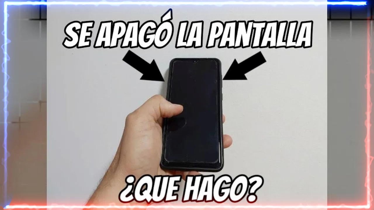 Mi Celular se queda con la Pantalla en Negro y no Prende 😖👉SOLUCIÓN