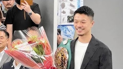 ボクシング　王座統一の中谷潤人、次戦Ｓバンタム級転向は「半々」「強くて心躍る相手と」カルデナス戦にも興味「強いと思う」