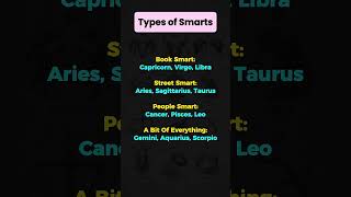 Which Zodiac Signs Are the Smartest? 🧠 The Intelligence Will Surprise You! #zodiac #astrology