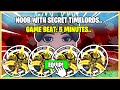 NOOB with SECRET TIME LORDS *NO GAMEPASSES* BEATS CLICKER SIMULATOR IN 5 MINUTES! - ROBLOX