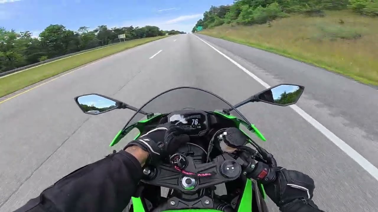 Out riding my 26 Kawasaki ZX-6R using my DJI Acton 5pro and mini