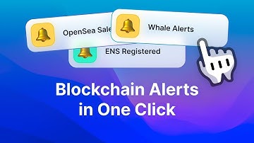 Track Blockchain Activities in One Click | QuickAlerts Expression Library