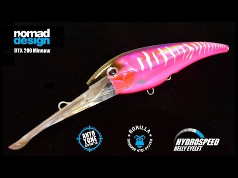 How to set an Offshore Trolling Spread of Nomad DTX Minnows and