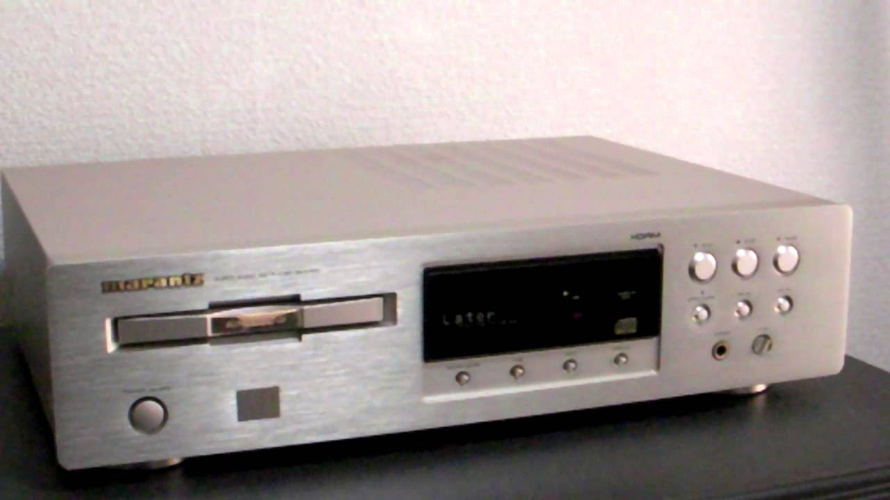 Marantz SA8400 SACD Player - YouTube