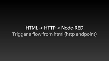 Trigger a Node-RED flow using HTTP endpoint | Trigger a Node-RED flow from front-end Part 1