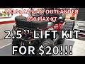 2.5’’ lift kit install on a 2019 Can-Am Outlander 850 Max XT