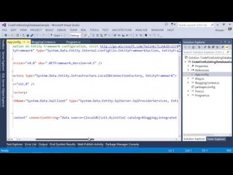 Code First to Existing Database