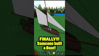 Roblox Build a Boat for Treasure Realistic Sail Boat! we visit Maki &amp; his Tank! #babft #roblox