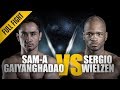 One full fight  sama gaiyanghadao vs sergio wielzen  masterful muay thai  may 2018