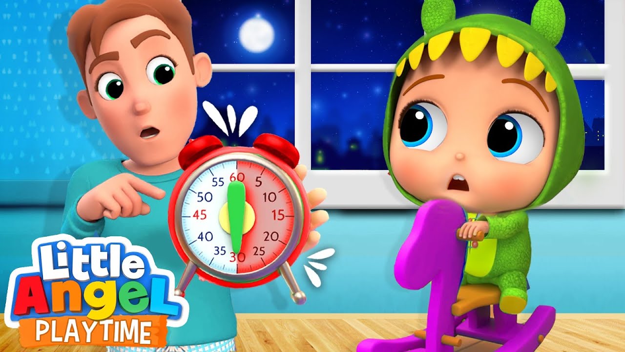 It's Bed Time Baby John! | Fun Sing Along Songs by Little Angel Playtime