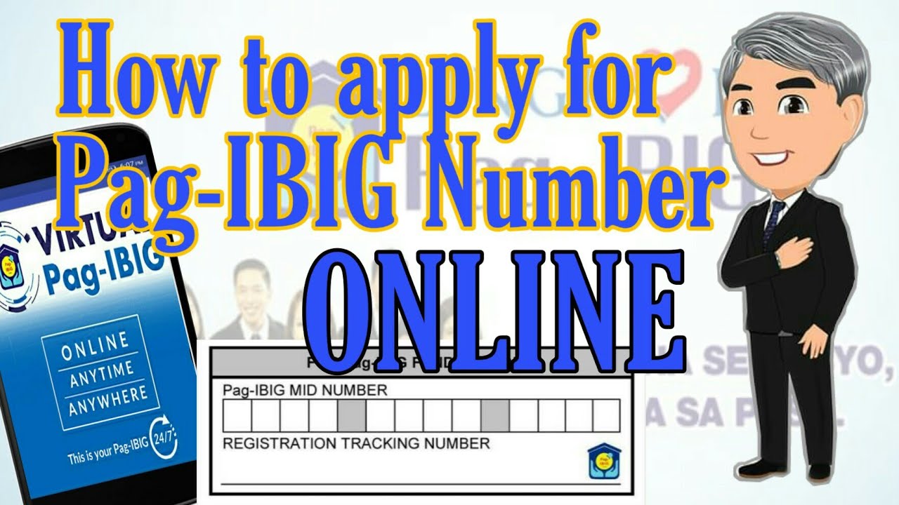 How To Apply Pag IBIG Number For New Member Online Tutorial YouTube