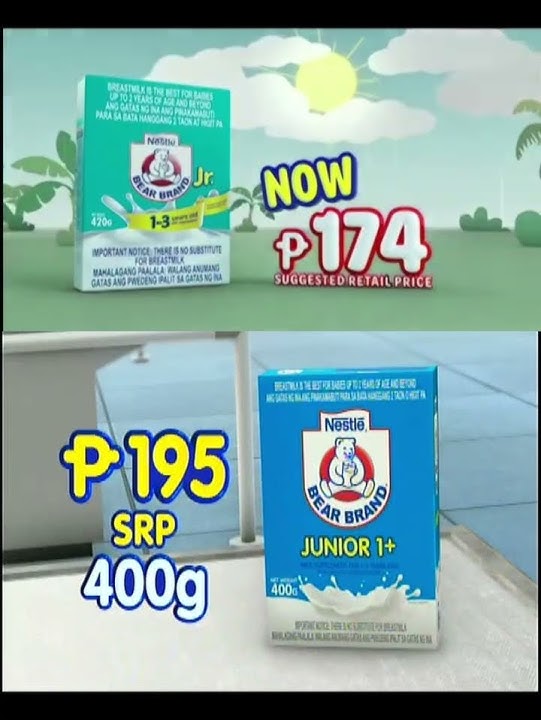 Bear Brand Junior 1  TVC 2020& 2023 #nestle #shorts