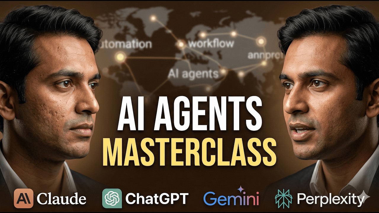 AI Agents Masterclass 2026 | How to Build AI Agents That Replace Jobs ...