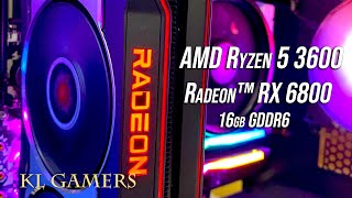 AMD Ryzen 5 3600 ASRock B450M STEEL LEGEND AMD RADEON RX6800
