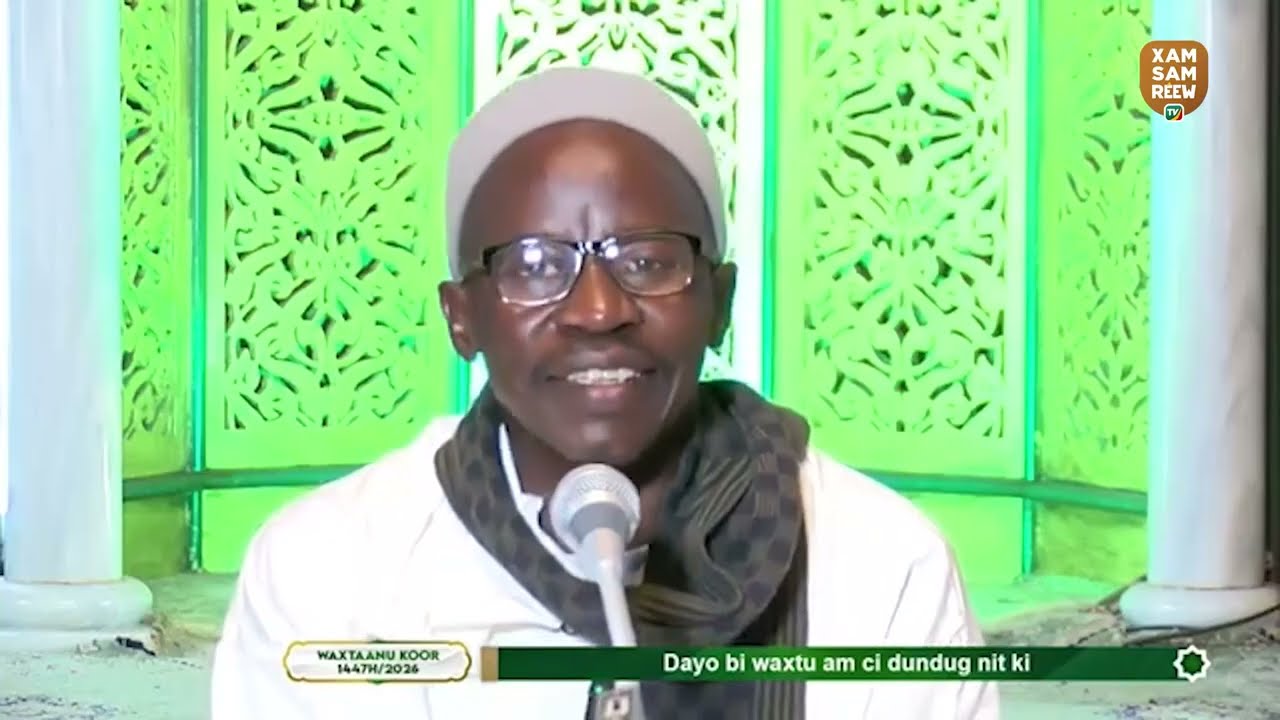 Waxtaanu Koor 1447H  2026 GMT Sëriñ fàllu BUSO Asan Bisup 4eel