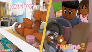 The Baby is SICK 🤒 *DOCTORS VISIT* Roblox Bloxburg Roleplay #roleplay