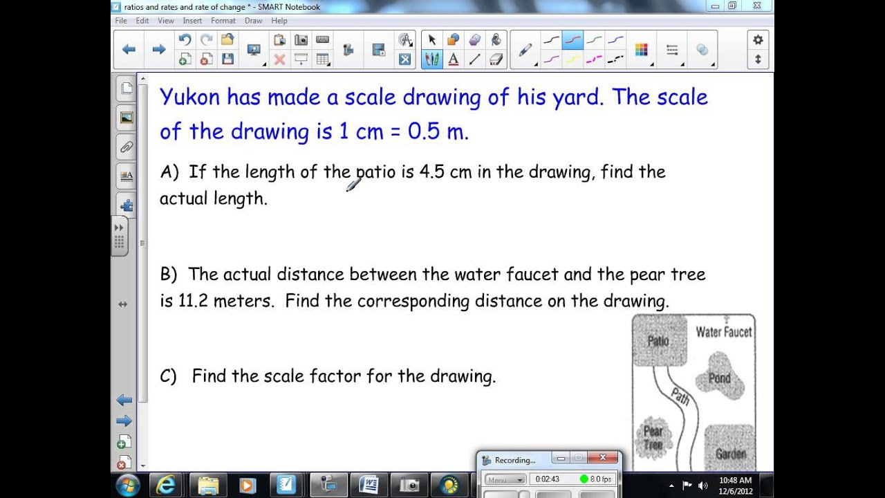 Scale Factor and Scale Drawings 8th Grade Math - YouTube