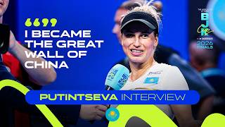 I became the Great Wall of China! 🇨🇳 Yulia Putintseva reacts to epic win