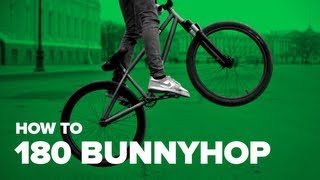 Как сделать 180 банни хоп на МТБ (How to 180 bunny hop MTB)