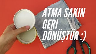 Kavanoz kapaklarından neler yapılır? recyle jar lid/ SIFIR ATIK PROJESİ / GERİ DÖNÜŞÜM