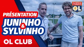 Sylvinho et Juninho visitent le Groupama OL Training Center | Olympique Lyonnais
