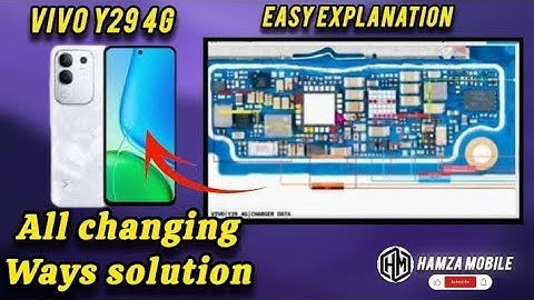 Vivo V29 4G Not Charging Problem Solution,Charging ways,Not Charging All Fast Tracks Jumper Solution
