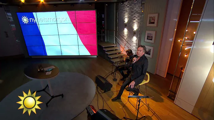 Rikard Wolff "Hymne  l''amour" - Nyhetsmorgon (TV4)