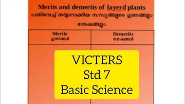 First Bell 2.0 Std 7 Basic Science Assignment worksheet  Class 4 Victers class 7 Science July 2021