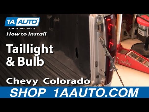 How to Replace Tail Light 04-12 Chevy Colorado