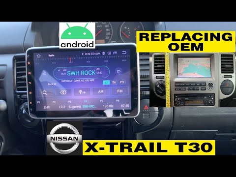 Installing a 10&rsquo; Android headunit in a Nissan X-Trail T30
