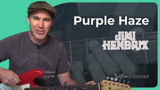 How to play Purple Haze by Jimi Hendrix | Guitar Lesson
