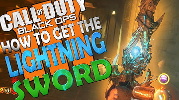 Black Ops 3 "Shadows of Evil" - HOW TO BUILD THE LIGHTNING SWORD! (WONDER WEAPON)