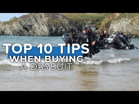 Scuba Drysuit Buyers Guide #scuba #top10 #drysuit @ScubaDiverMagazine