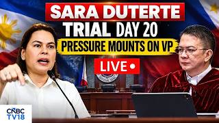 Sara Duterte Impeachment Trial  Day 20 LIVE: Escudero Warns Lawyers Over Public Statements  |N18G