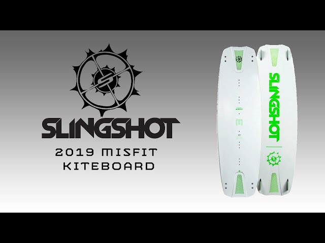 【中古カイトボード】 SLINGSHOT MISFIT 136 &amp; DUARY Pre-owned Slingshot Misfit 136 Kiteboard Custom Made in
