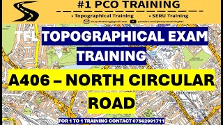 ⁣TFL TOPOGRAPHICAL SKILLS TEST- HANNAH CLOSE A406 -  2024/ PCO TRAINING