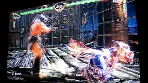 Soul Calibur IV - Rock tech trap testing battle